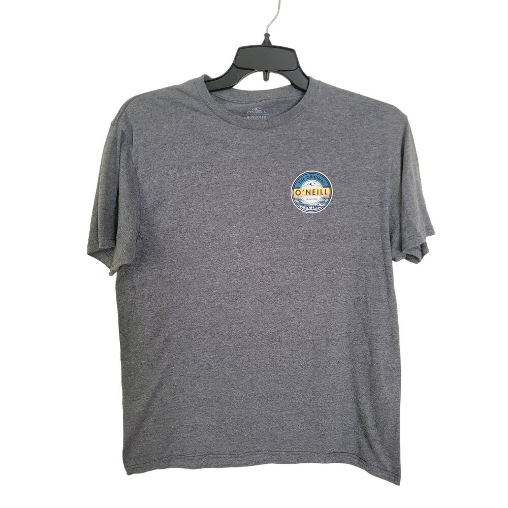 O'Neill Shirt Adult Large Gray Casual Modern Fit Beach Surf Comfort Men's